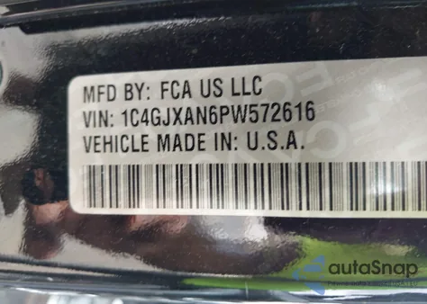 2023 Jeep Wrangler 2-Door Sport 4X4 from USA, damaged, VIN 1C4GJXAN6PW572616